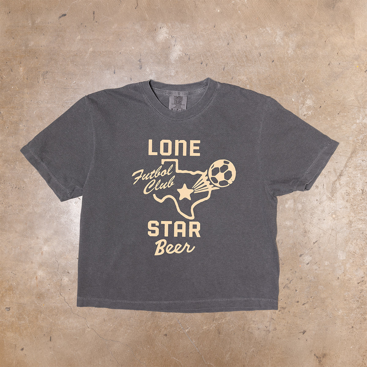 Soccer State Crop Tee