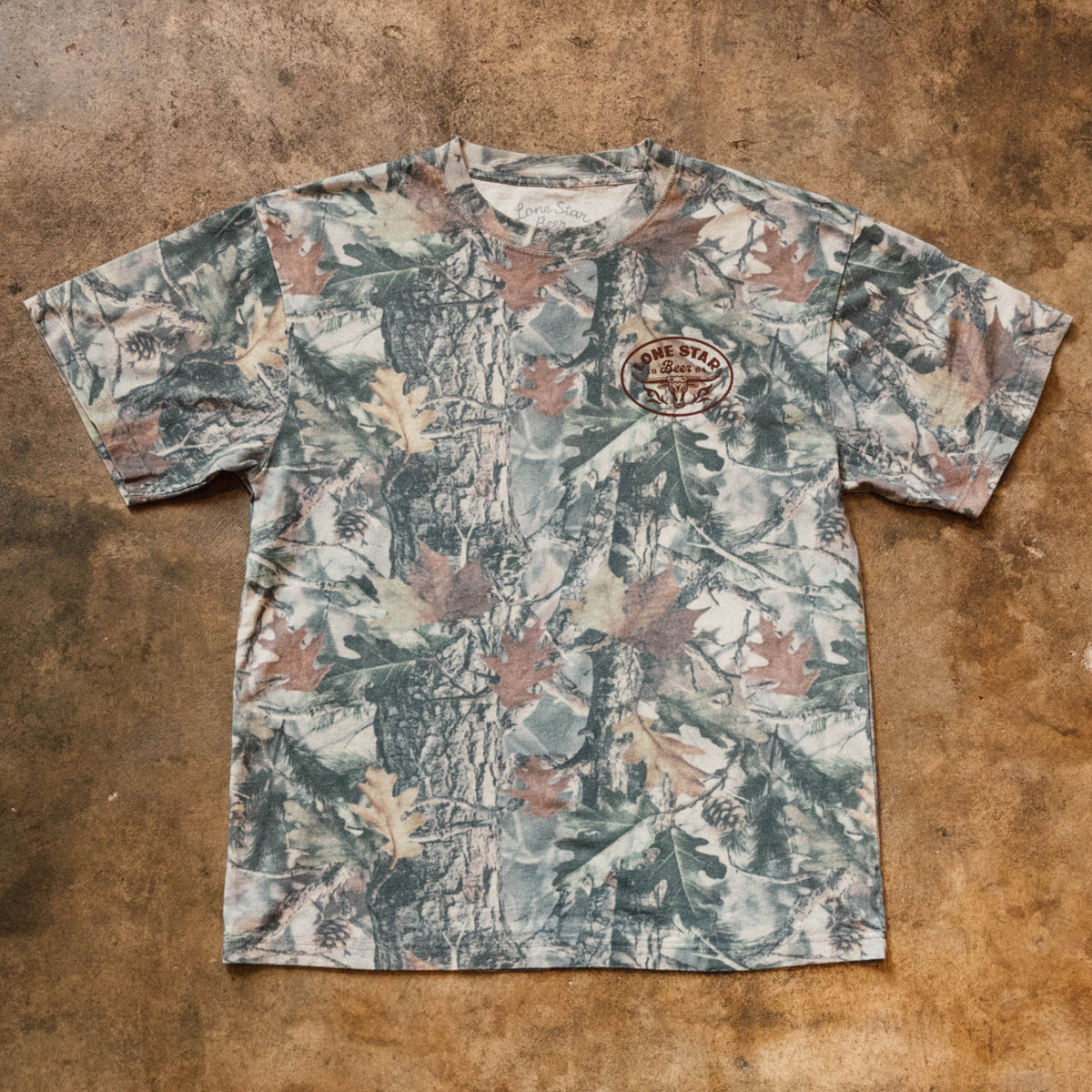 Longhorn Camo Boxy Tee