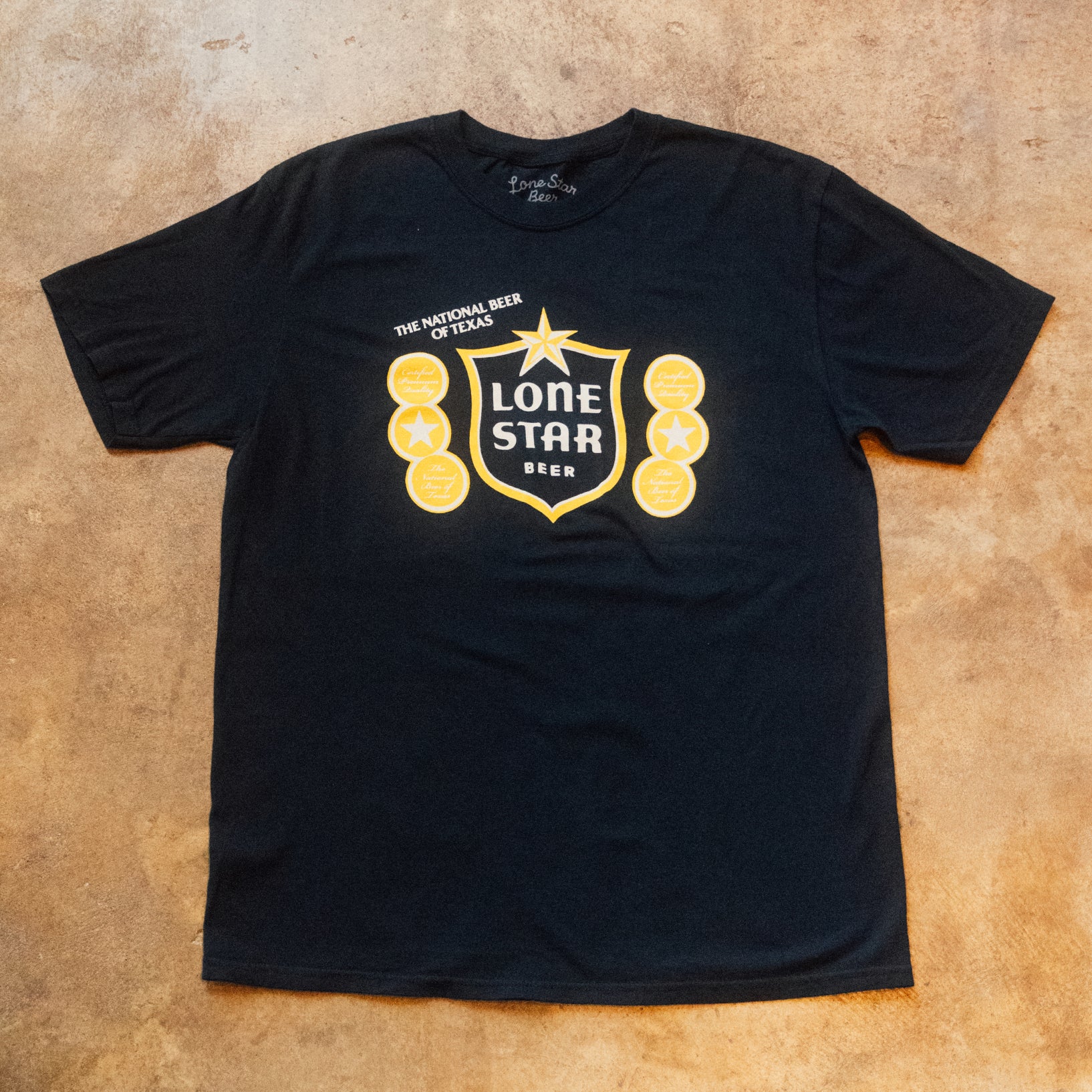Medallion Vintage Wash Tee - Black