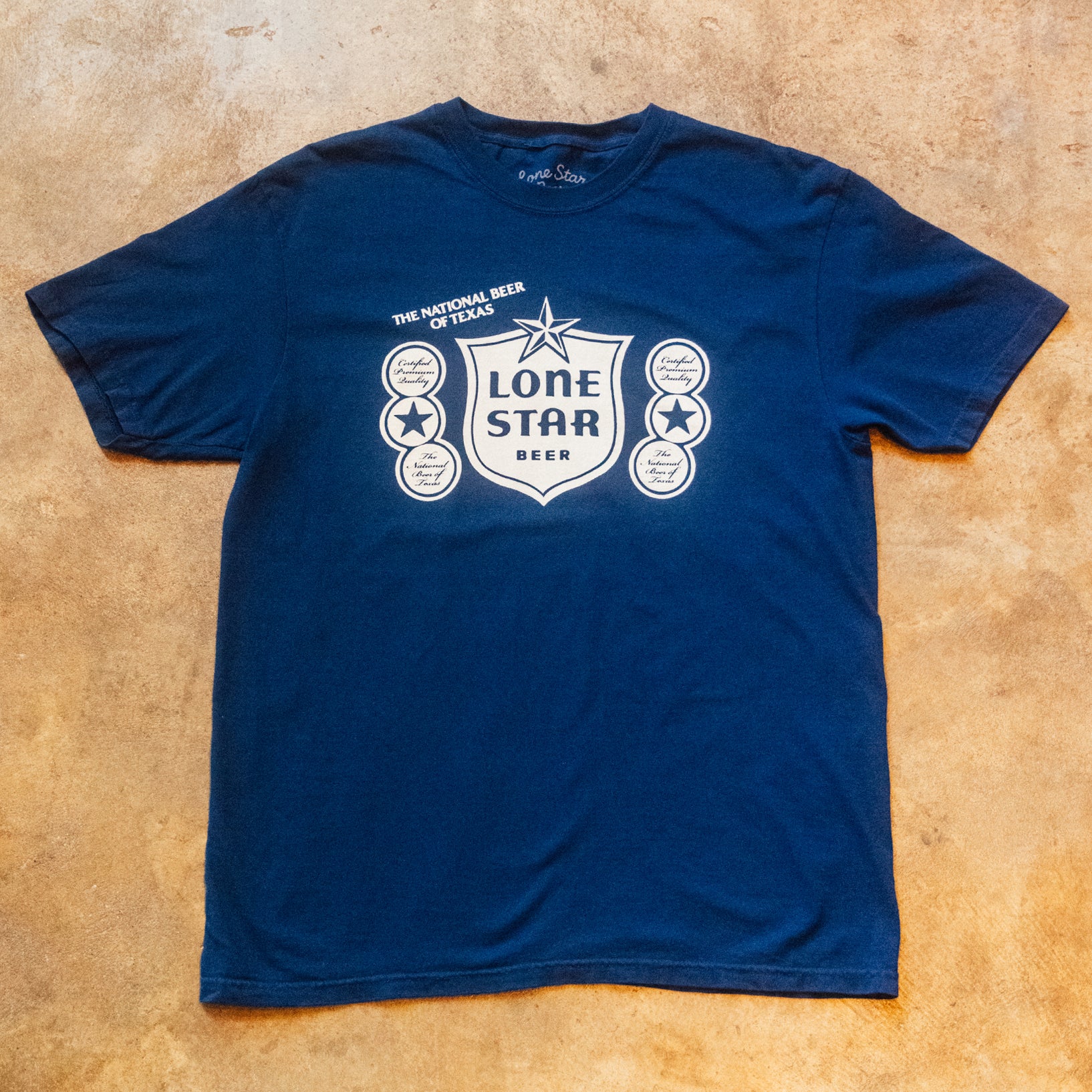 Medallion Vintage Wash Tee - Midnight