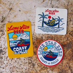 Coast-A-Dillo Sticker Pack
