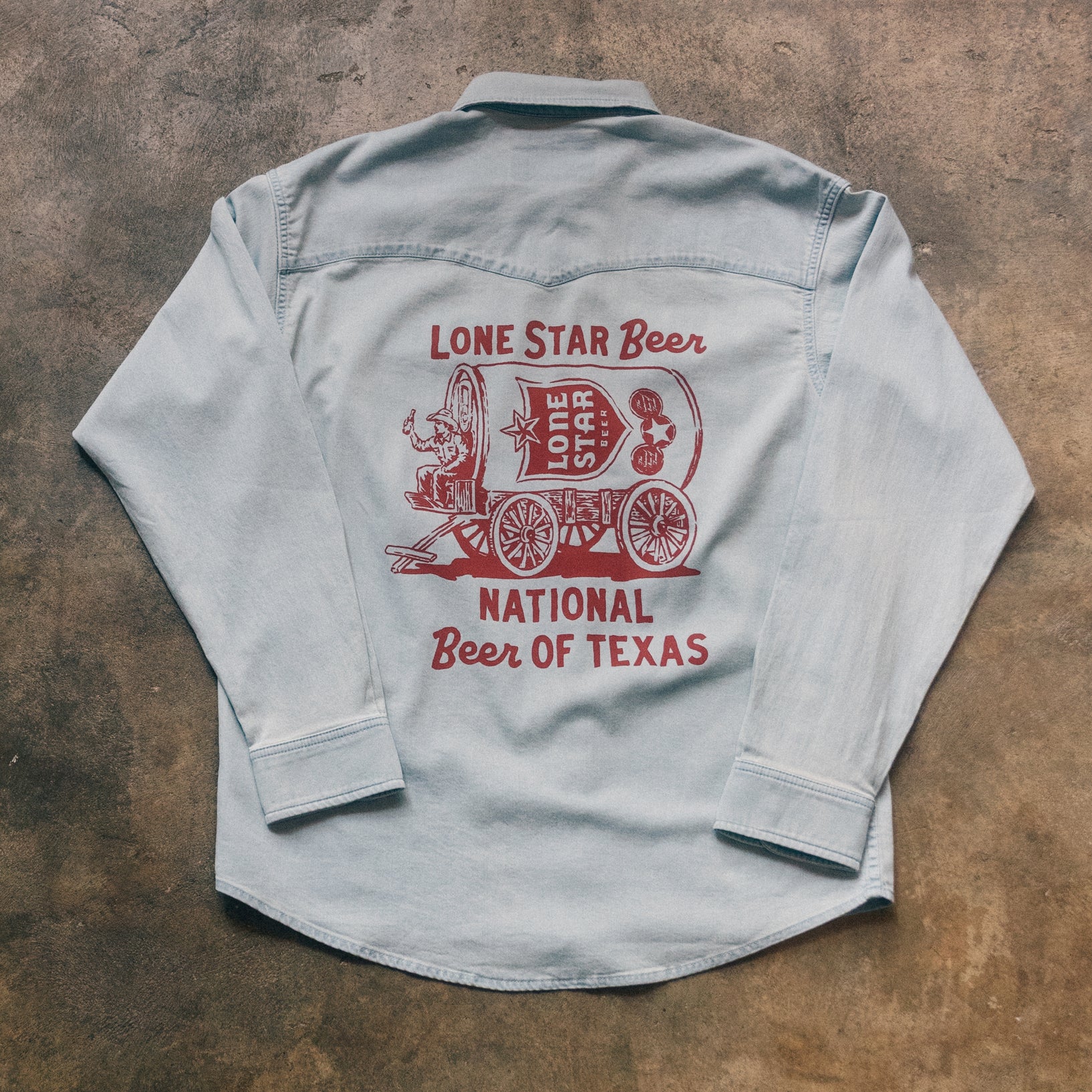 Poncho Can Wagon Pearl Snap Shirt