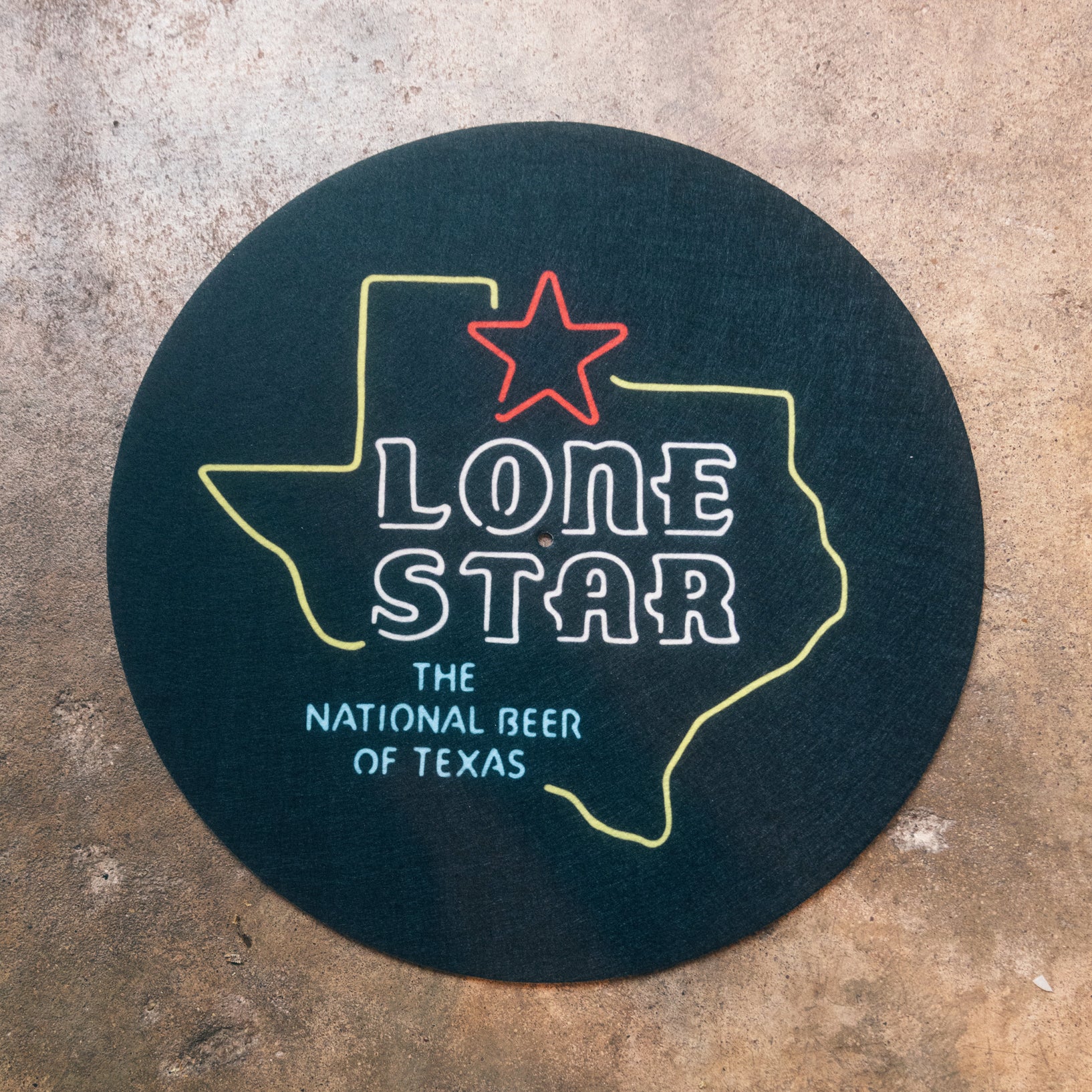 Texas Neon Slip Mat