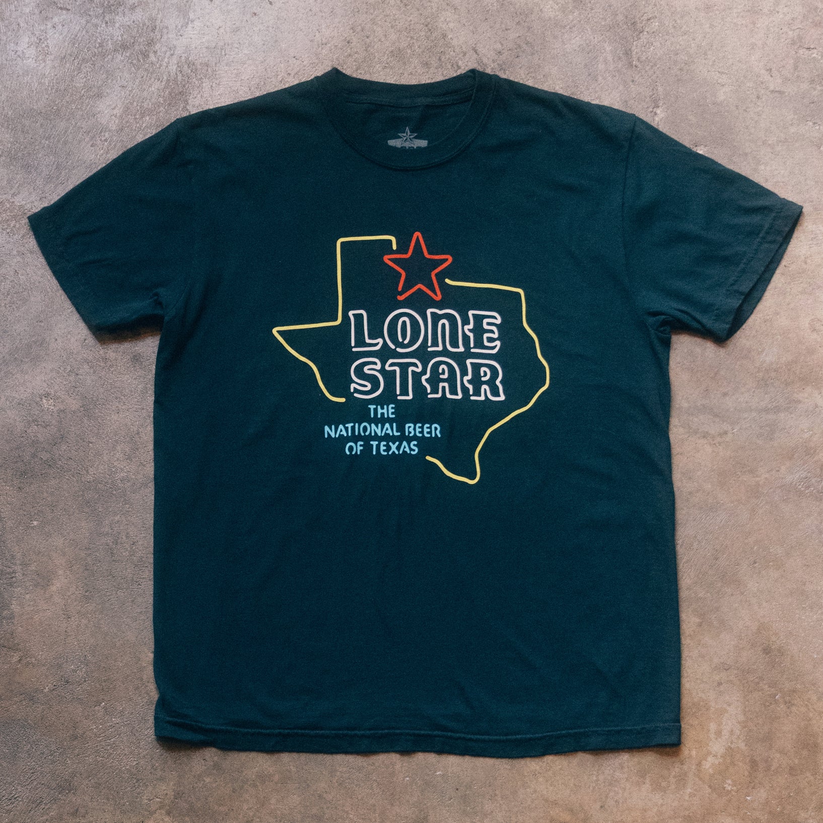 Texas Neon Vintage Wash Tee