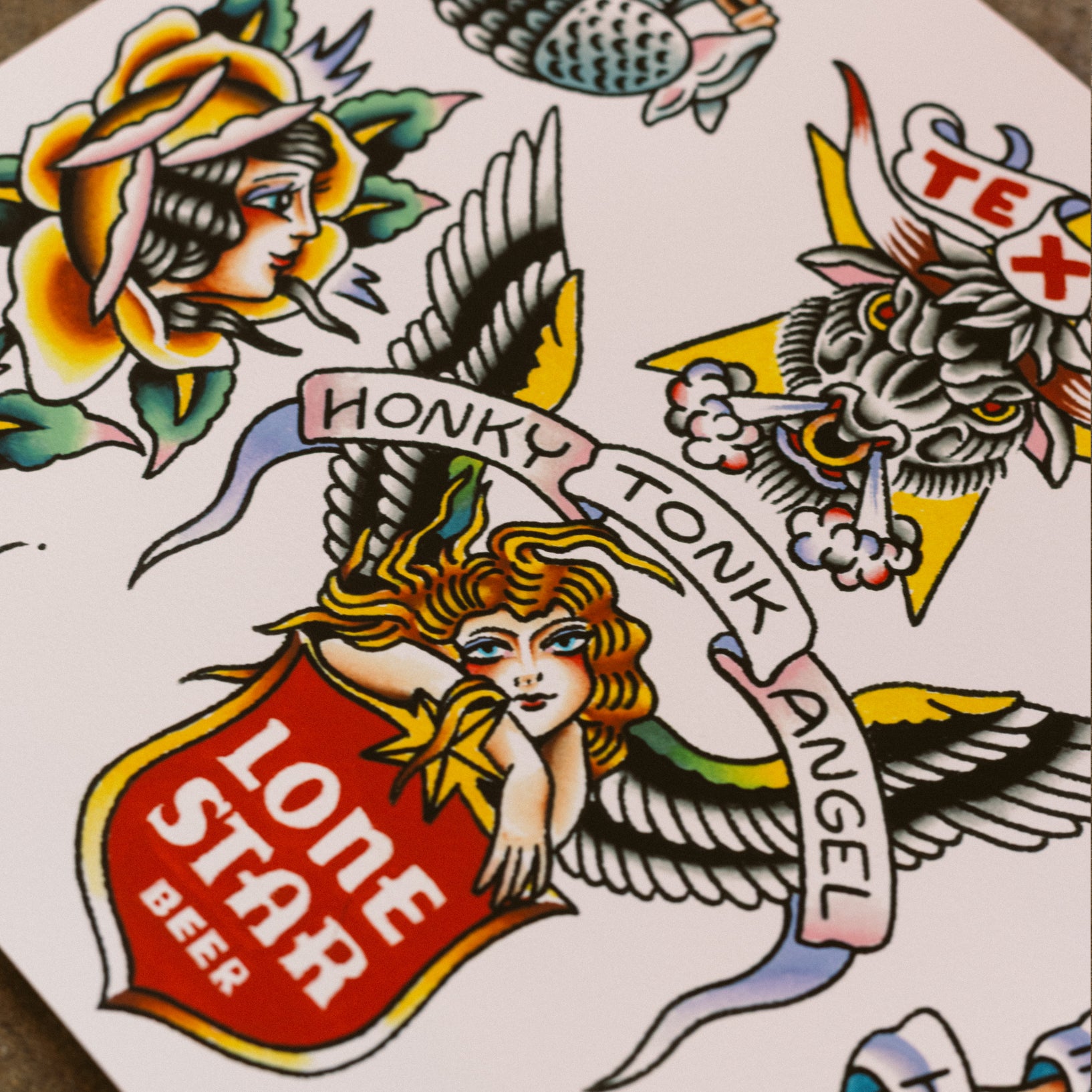 Mark of A Texan - Jonathan Clapp Flash Print