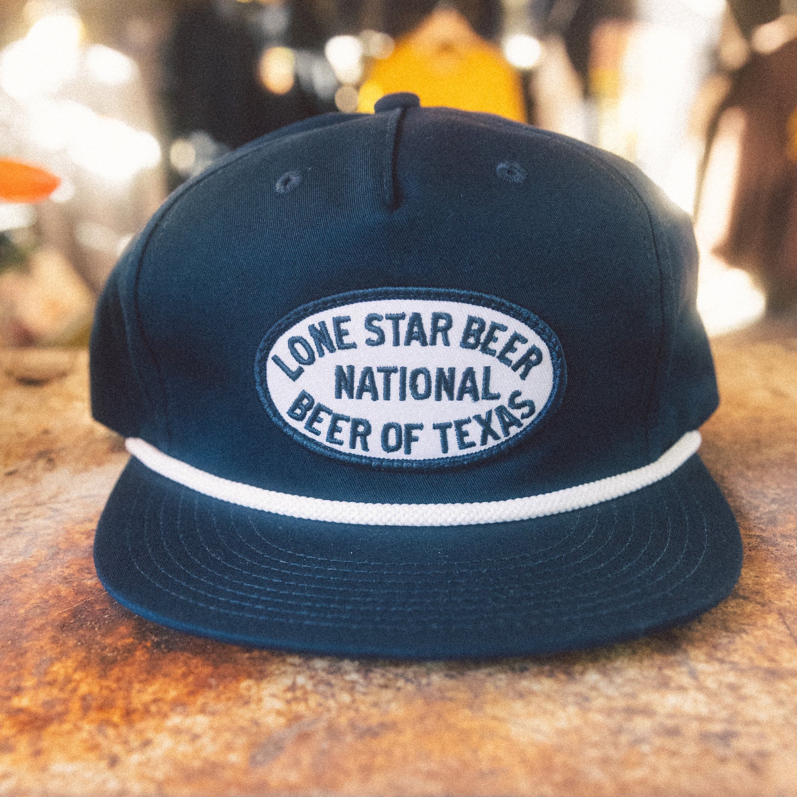 National Beer Of Texas Patch Rope Cap