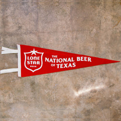 Lone Star Beer Shield Pennant