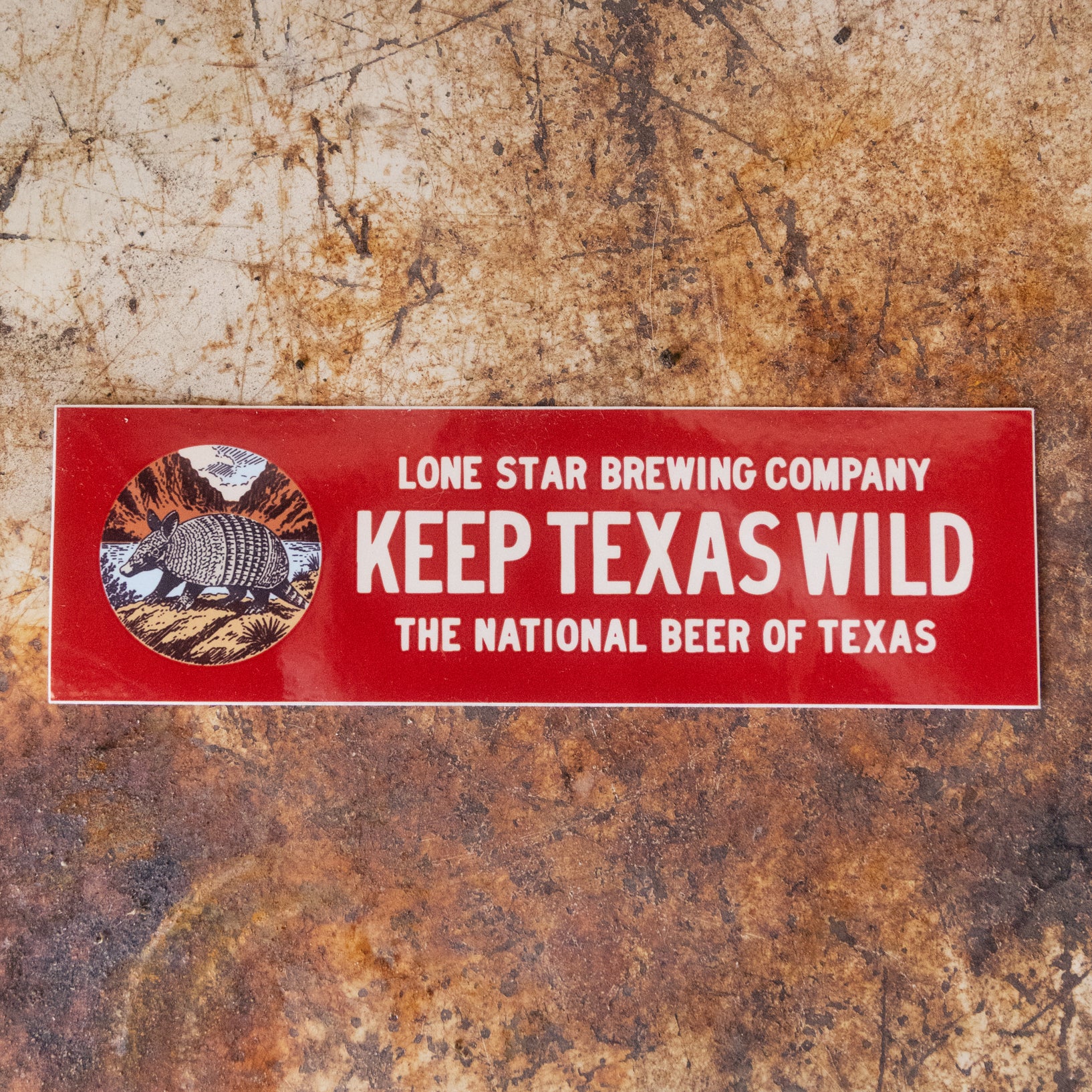 Keep Texas Wild Mini Bumper Sticker