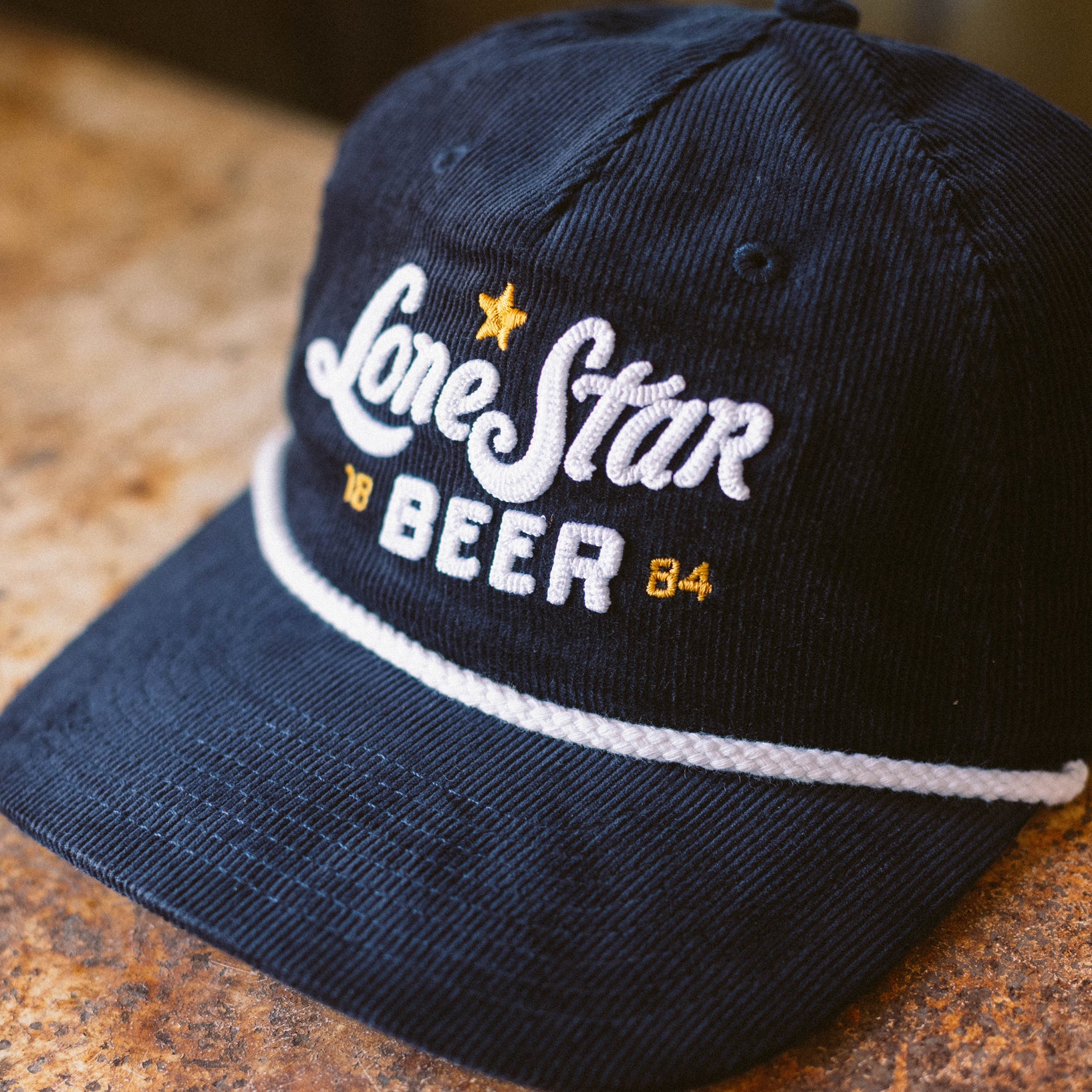 Texas Barbecue Corduroy Rope Snapback