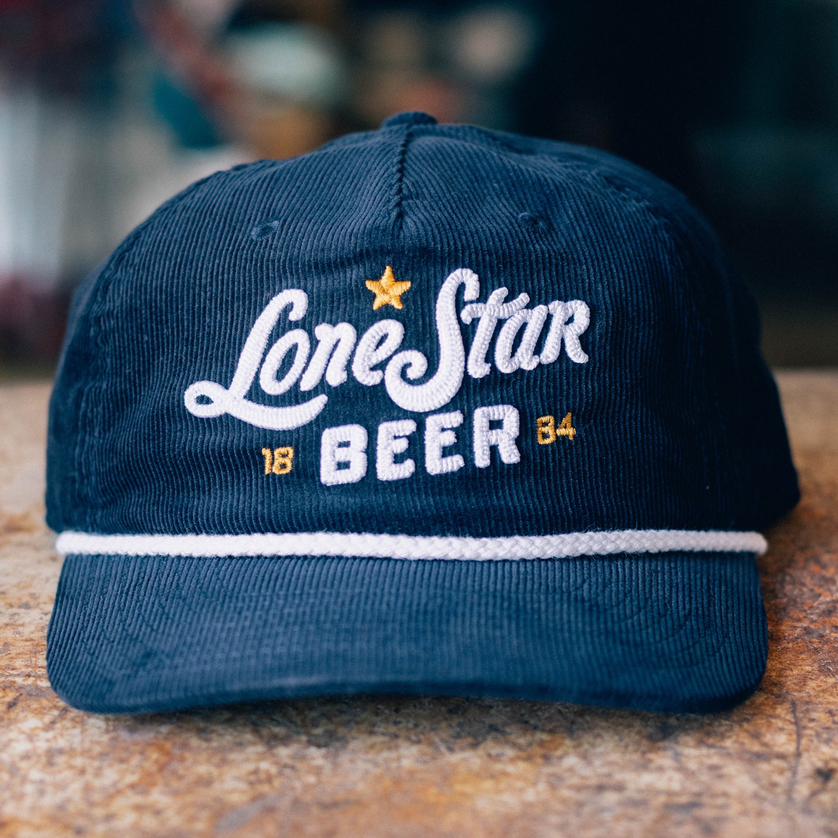 Texas Barbecue Corduroy Rope Snapback