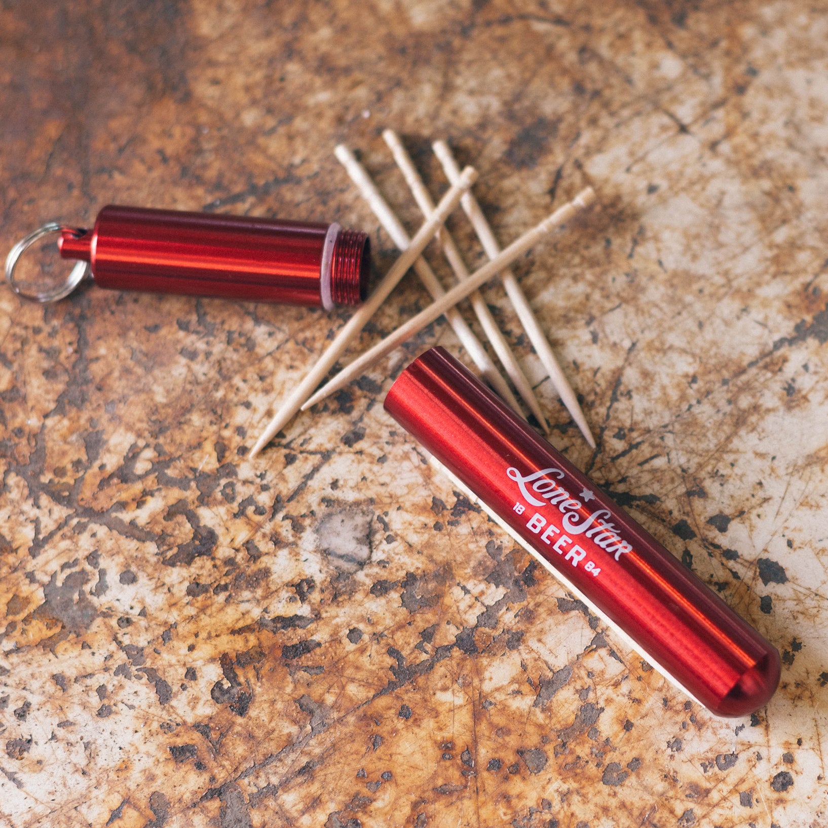 Texas Barbecue Tooth Pick Holder