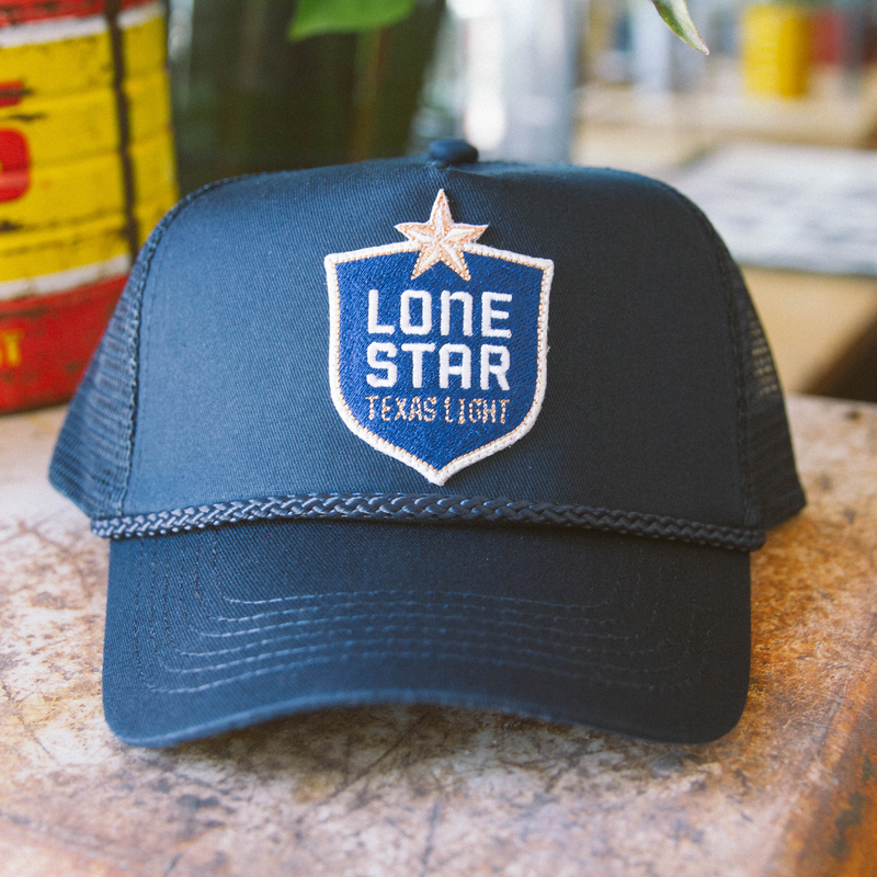Lone Star Texas Light Rope Trucker Cap